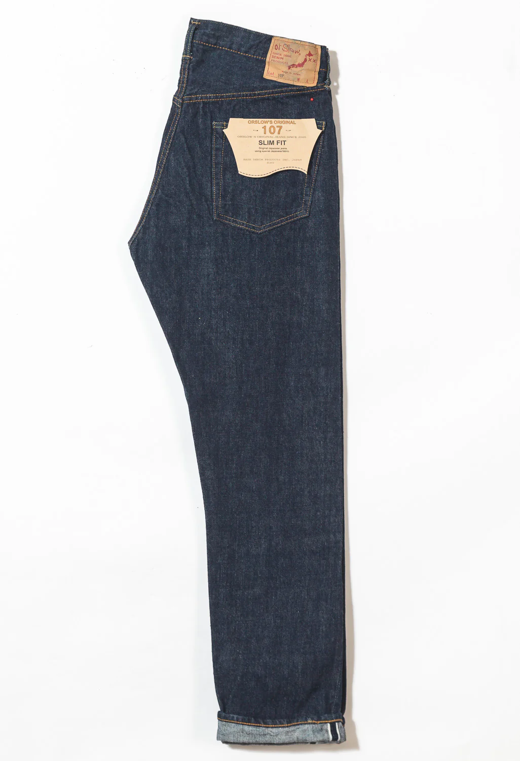 orSlow 107 Ivy Fit Jeans - One Wash - Image 2