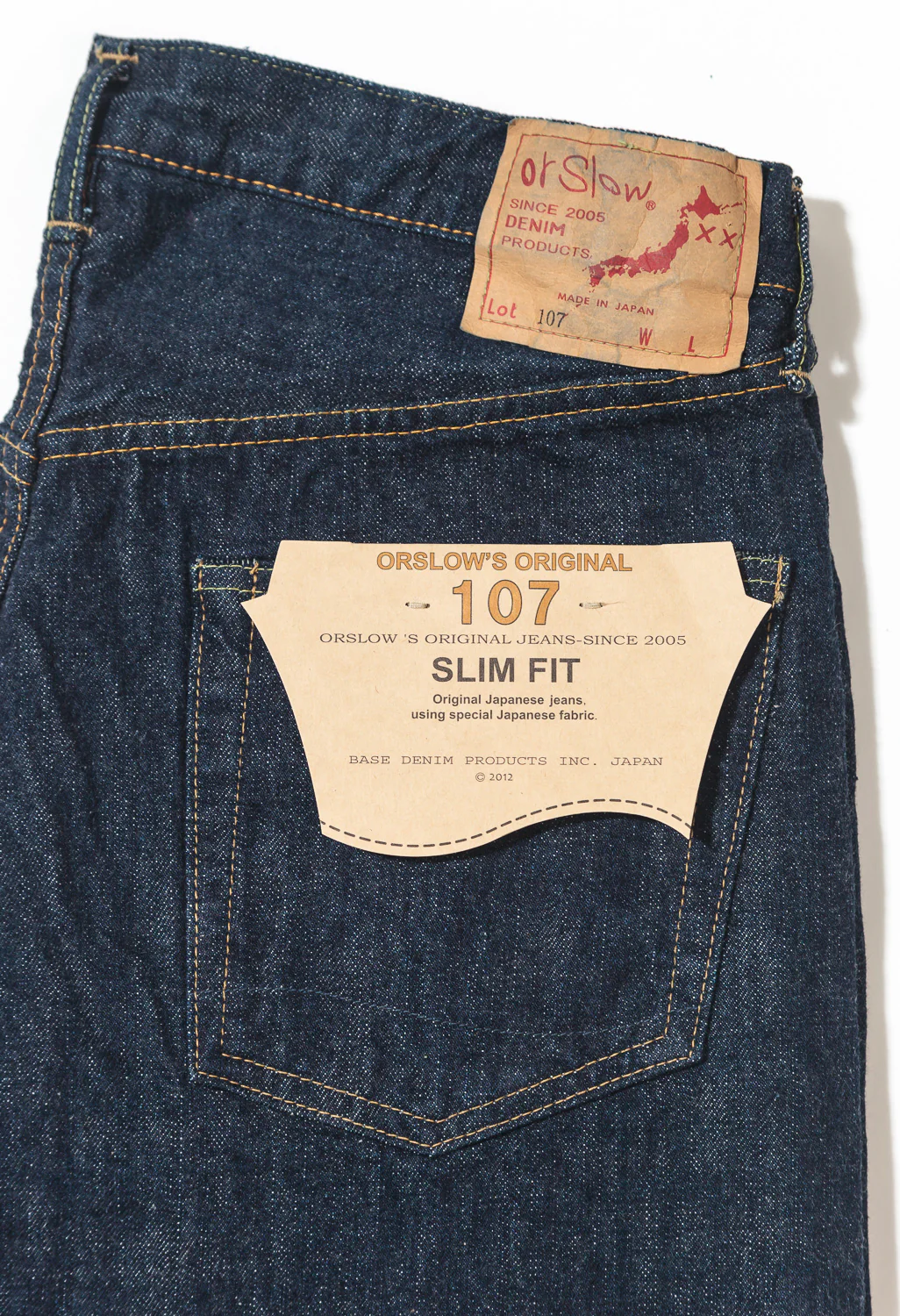 orSlow 107 Ivy Fit Jeans - One Wash - Image 3