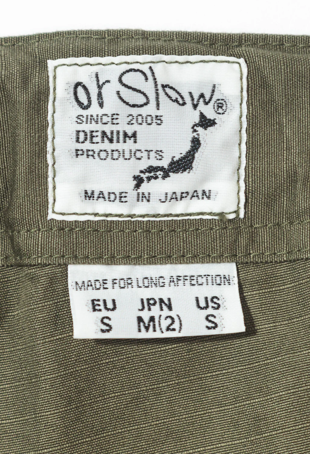 orSlow New Yorker Pants - Army - Image 3