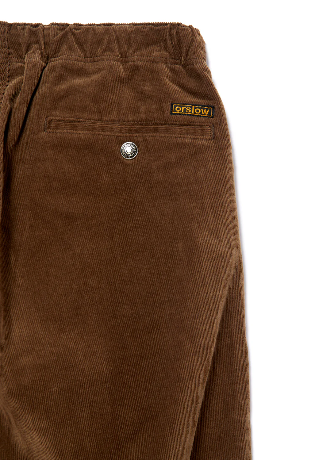 orSlow New Yorker Stretch Corduroy Pants - Brown - Image 3