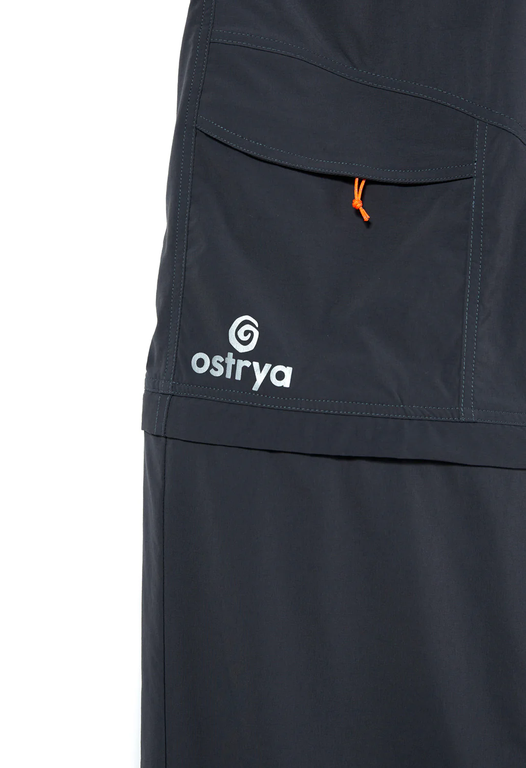 Ostrya Duality Men's Zip-Off Pants - Charcoal - Image 4