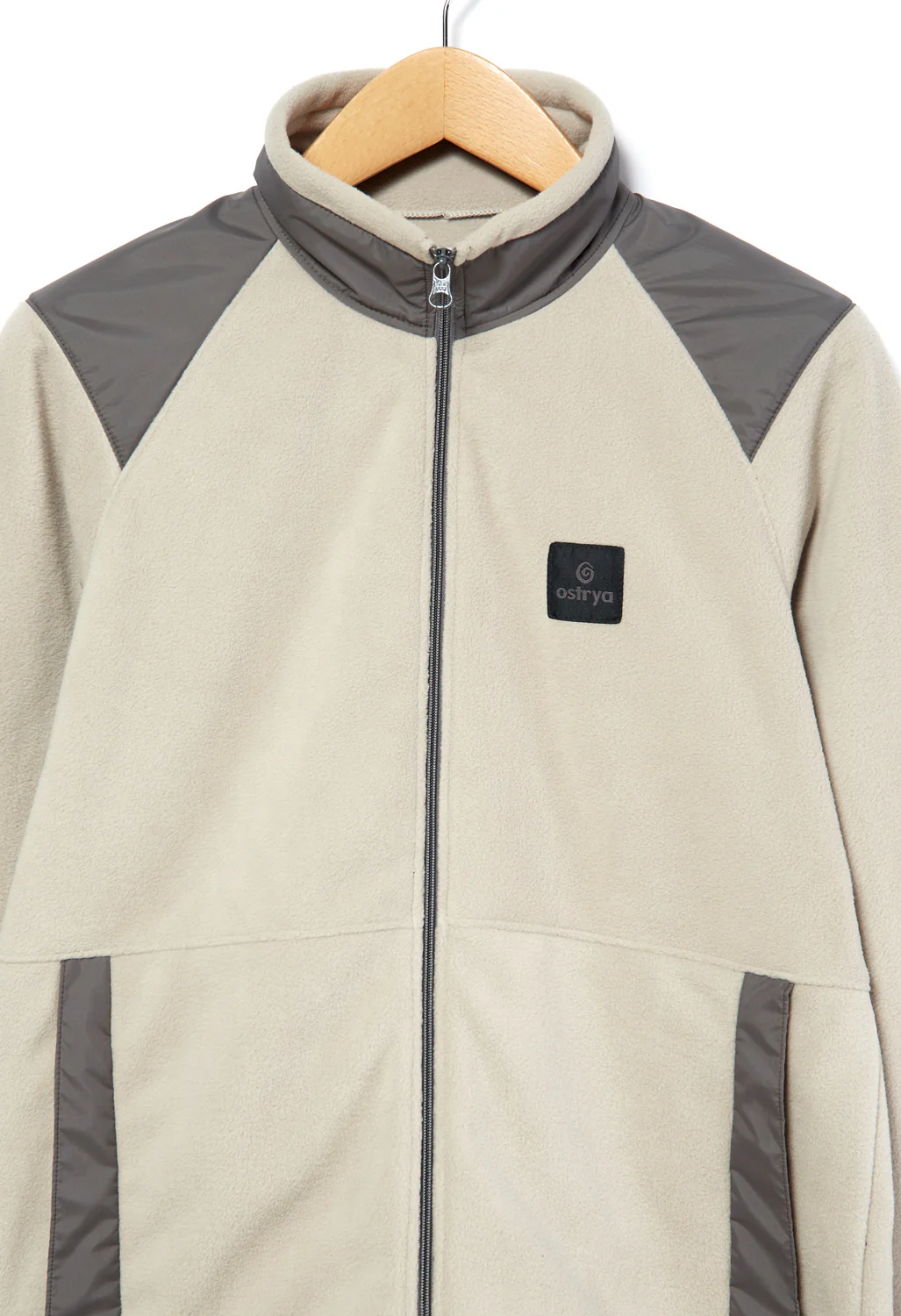 Ostrya Men's Surplus Fleece Jacket - Oatmeal - Image 3