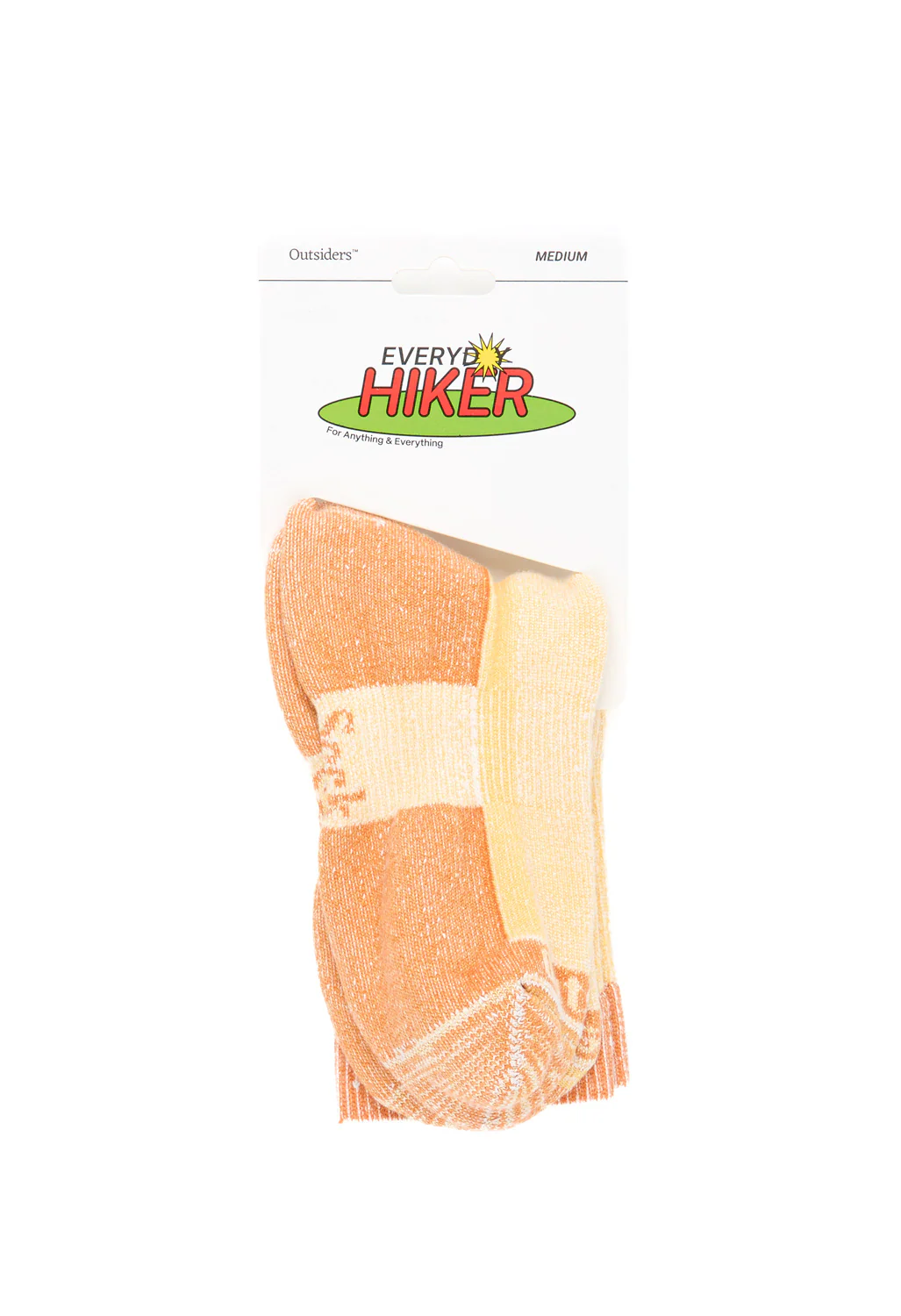 Outsiders Everyday Hiker Socks - Orange - Image 2