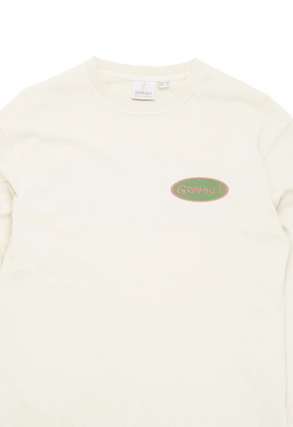 Gramicci Oval Long Sleeved Tee - Sand Pigment - Image 3