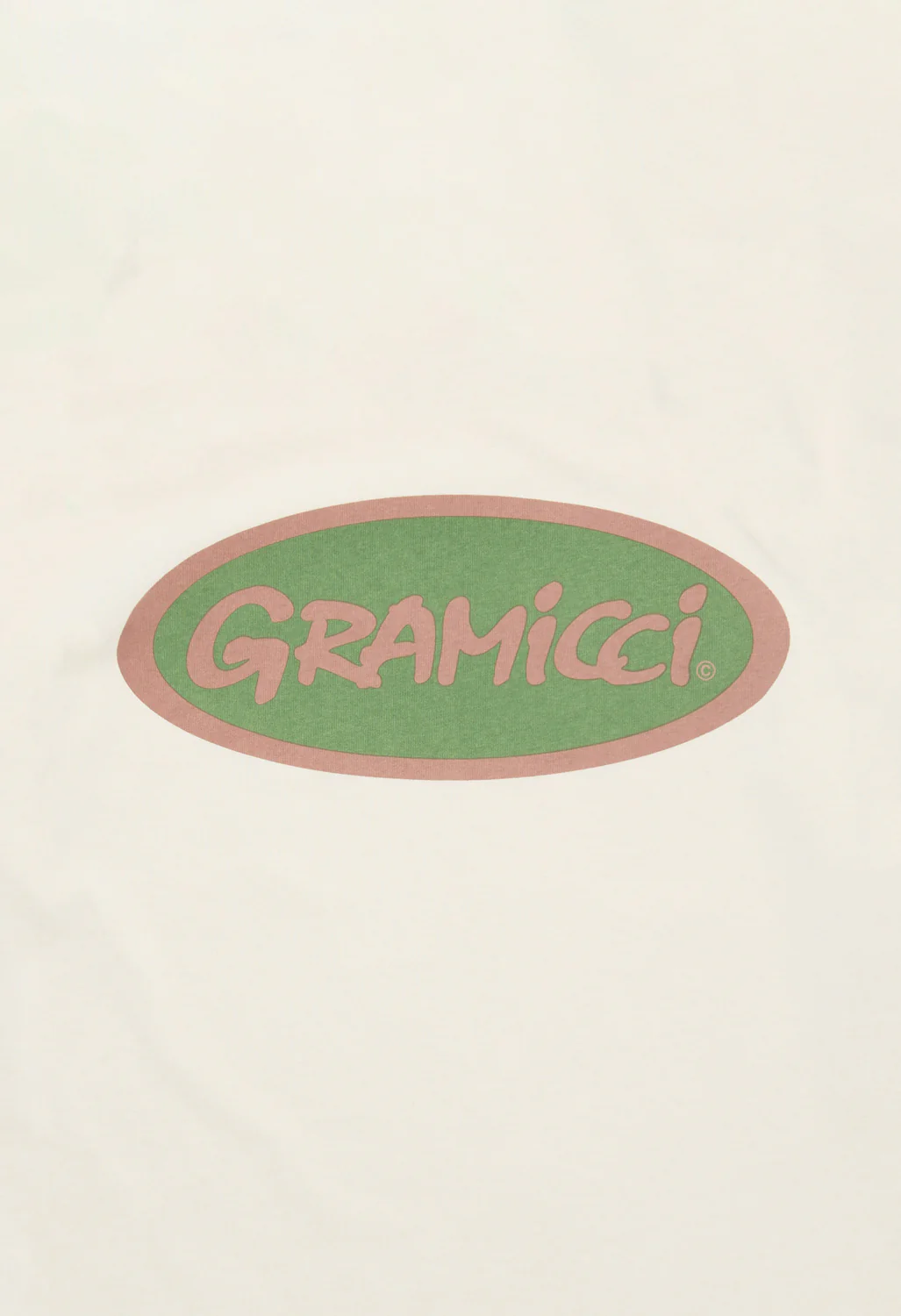 Gramicci Oval Long Sleeved Tee - Sand Pigment - Image 4