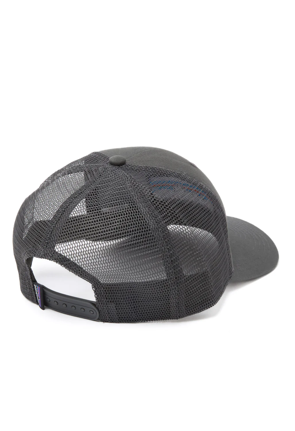 Patagonia P-6 Logo Trucker Hat - Forge Grey - Image 2