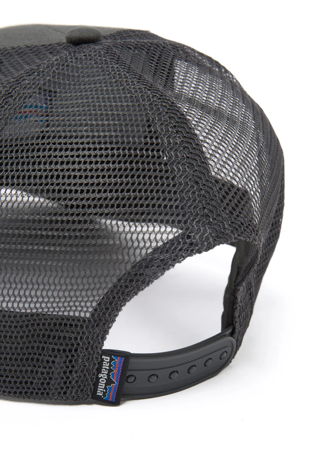 Patagonia P-6 Logo Trucker Hat - Forge Grey - Image 4