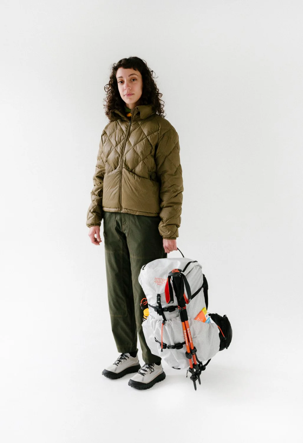 Hikerkind Women's Packable Puffer 01 - Dune - Image 10