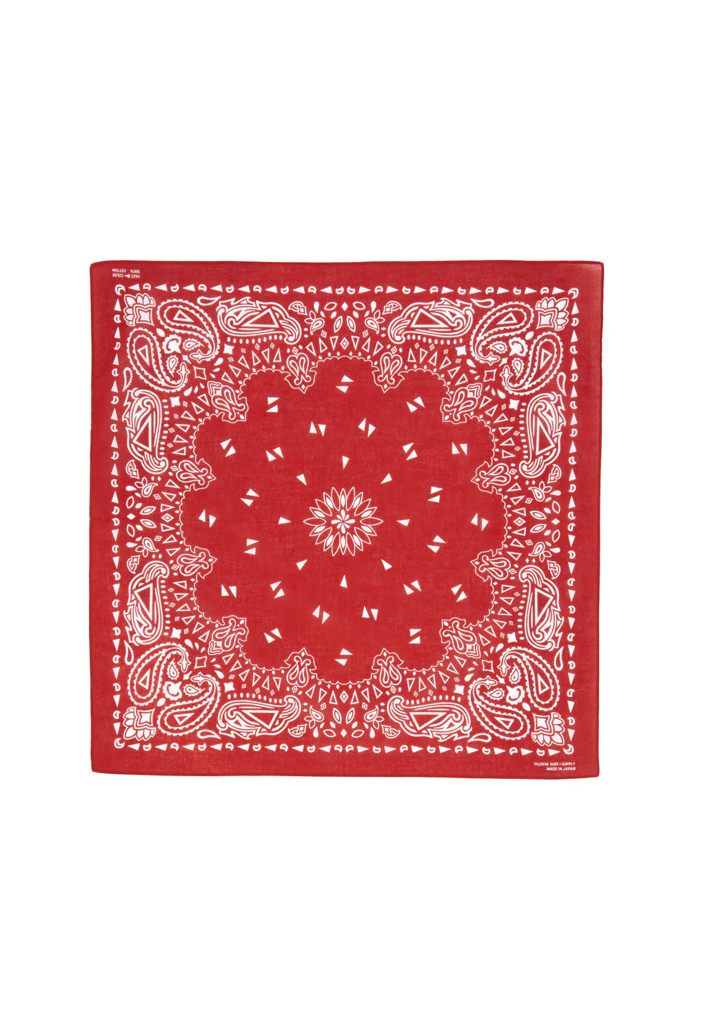 Pilgrim Surf + Supply Paisley Bandana - Wine