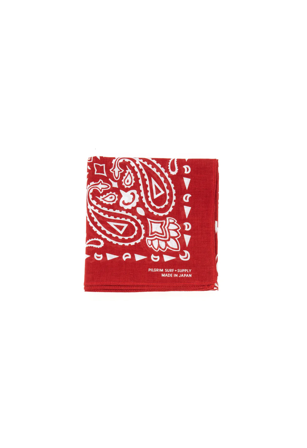 Pilgrim Surf + Supply Paisley Bandana - Wine - Image 3