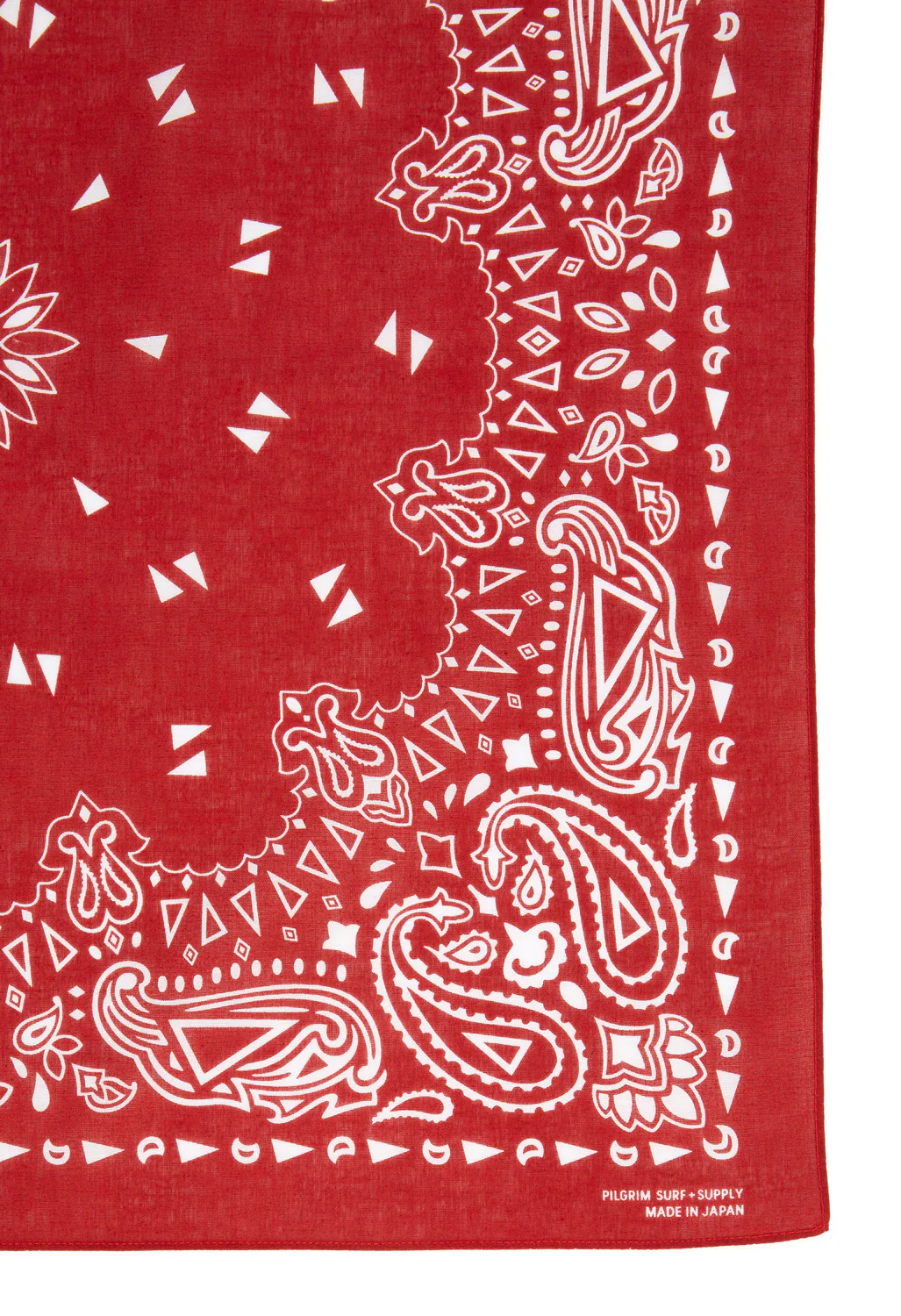 Pilgrim Surf + Supply Paisley Bandana - Wine - Image 4