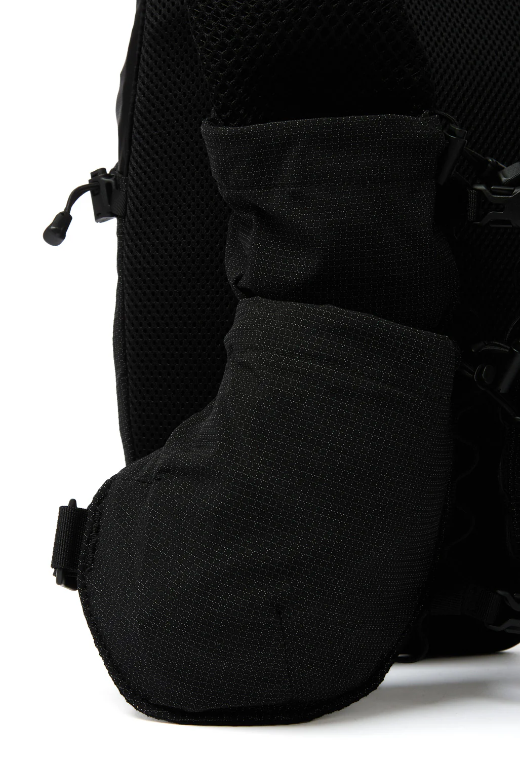 Pa'lante Packs Turtle Pack - Black Robic / Black UHMWPE Grid Mesh - Image 7