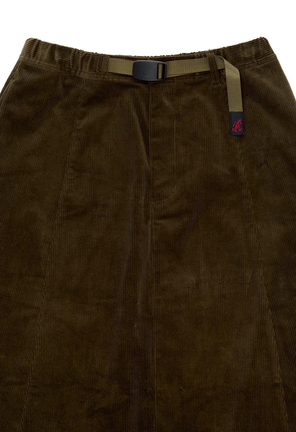 Gramicci Panelled Midi Skirt - Olive Green - Image 3