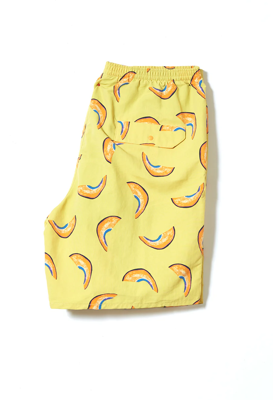 Patagonia Baggies Men's Shorts - Melons/Surfboard Yellow - Image 2