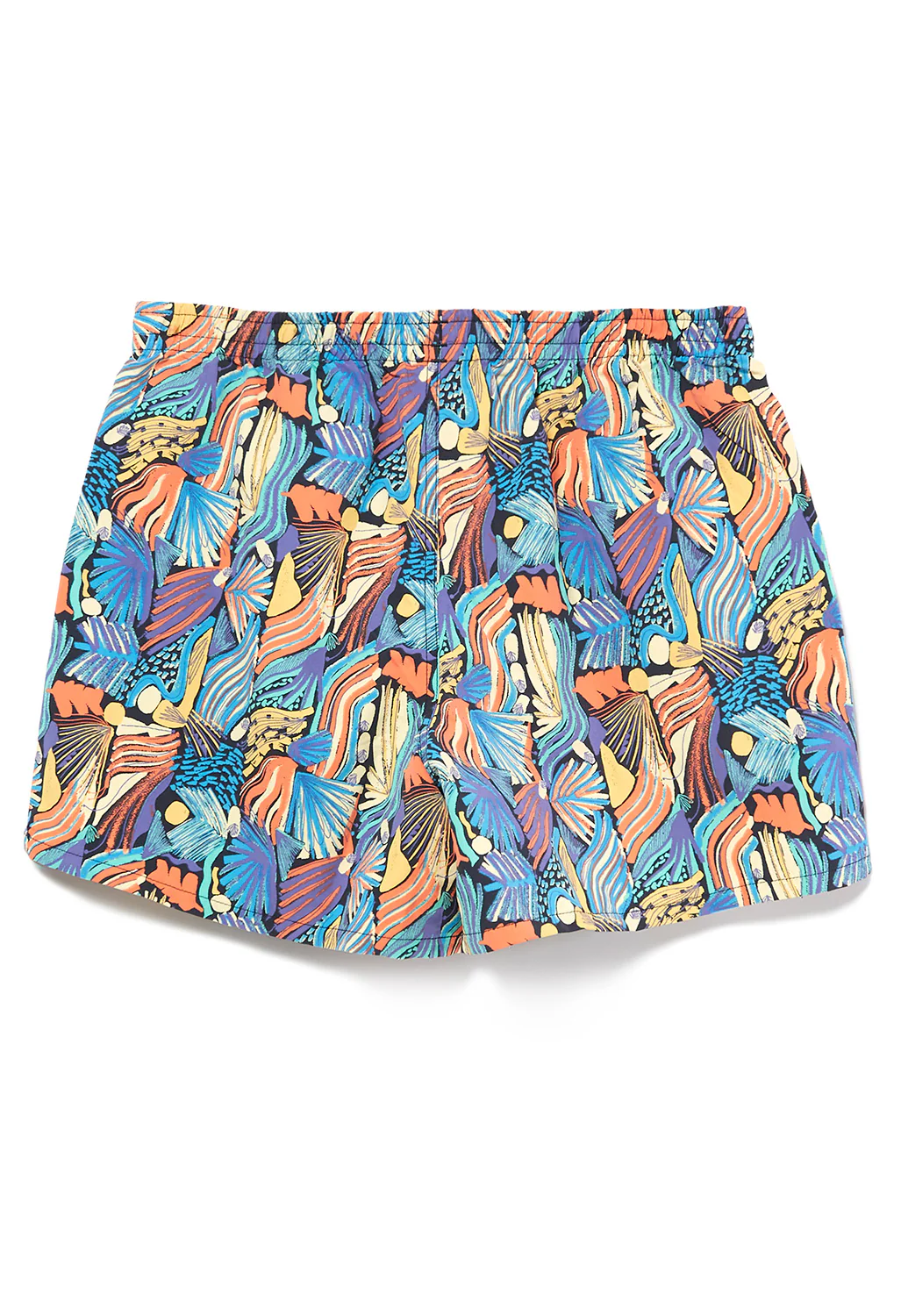 Patagonia Baggies Women's 5" Shorts - Joy/ Pitch Blue Print - Image 2