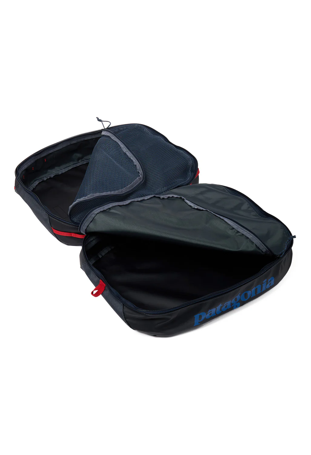 Patagonia Black Hole Cube 14L - Smolder Blue / Amanita Red - Image 6