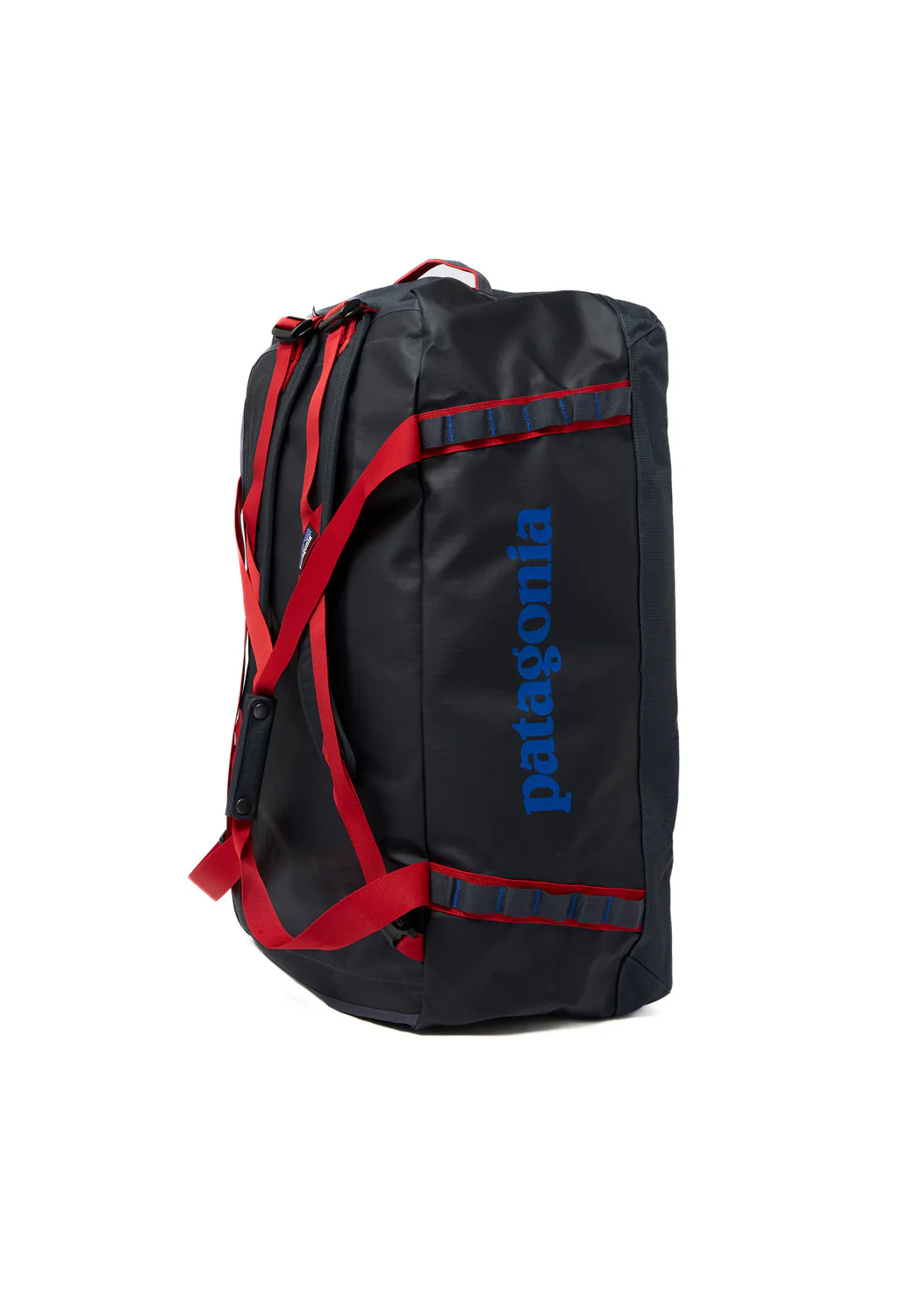 Patagonia Black Hole Duffel 55L - Smoulder Blue / Amanita Red - Image 3