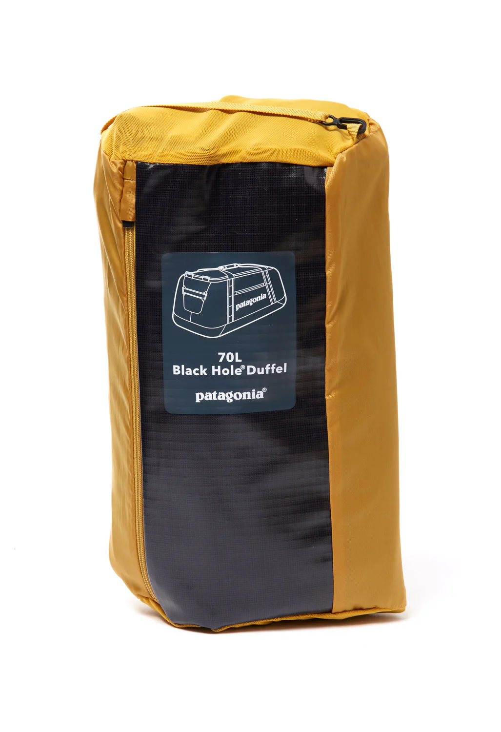 Patagonia Black Hole Duffel 70L - Smolder Blue / Buckwheat Gold - Image 4