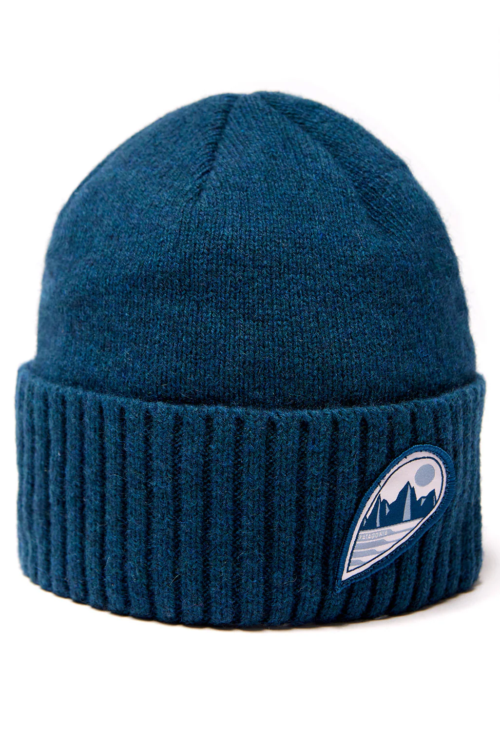 Patagonia Brodeo Beanie - Crater Blue/Tube View