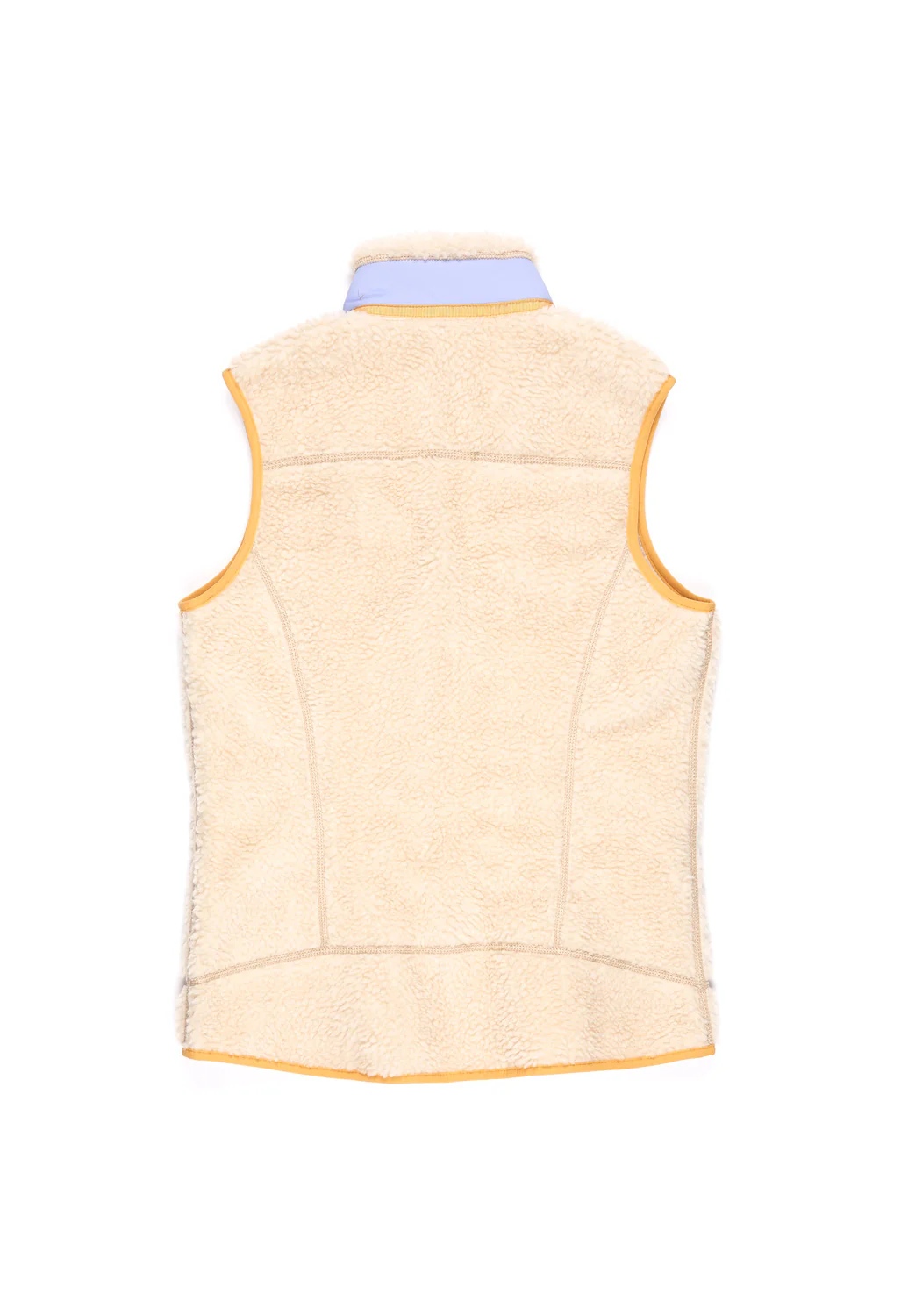 Patagonia Classic Retro-X Women's Vest - Dark Natural w/Pale Periwinkle - Image 2