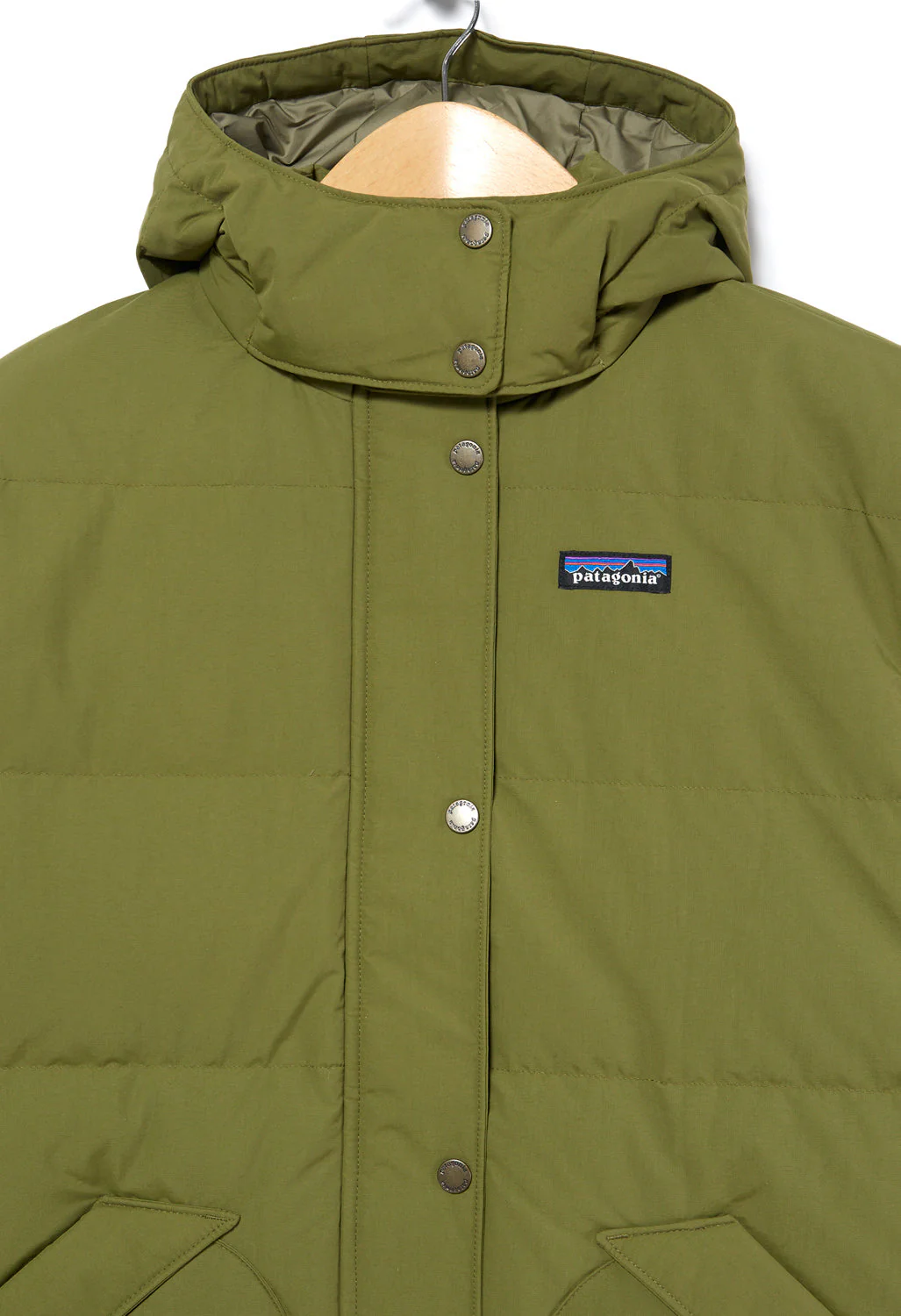 Patagonia Downdrift Women's Parka Jacket - Wyoming Green - Image 3