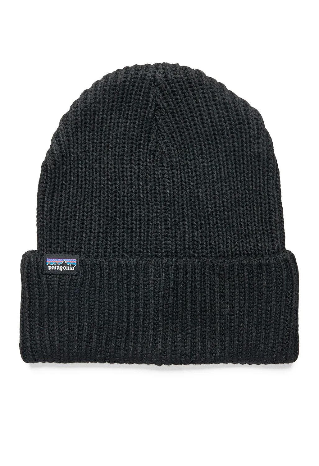 Patagonia Fishermans Rolled Beanie - Black