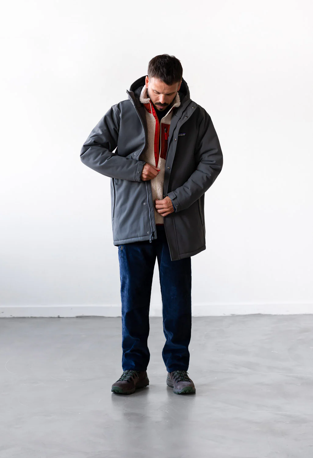 Patagonia Lone Mountain Men's Parka Jacket - Forge Grey - Image 5