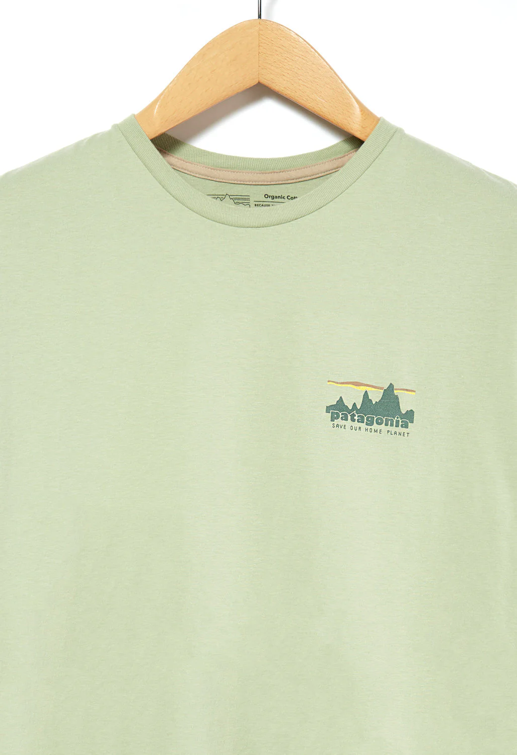 Patagonia Men's '73 Skyline Responsibili-Tee - Salvia Green - Image 3
