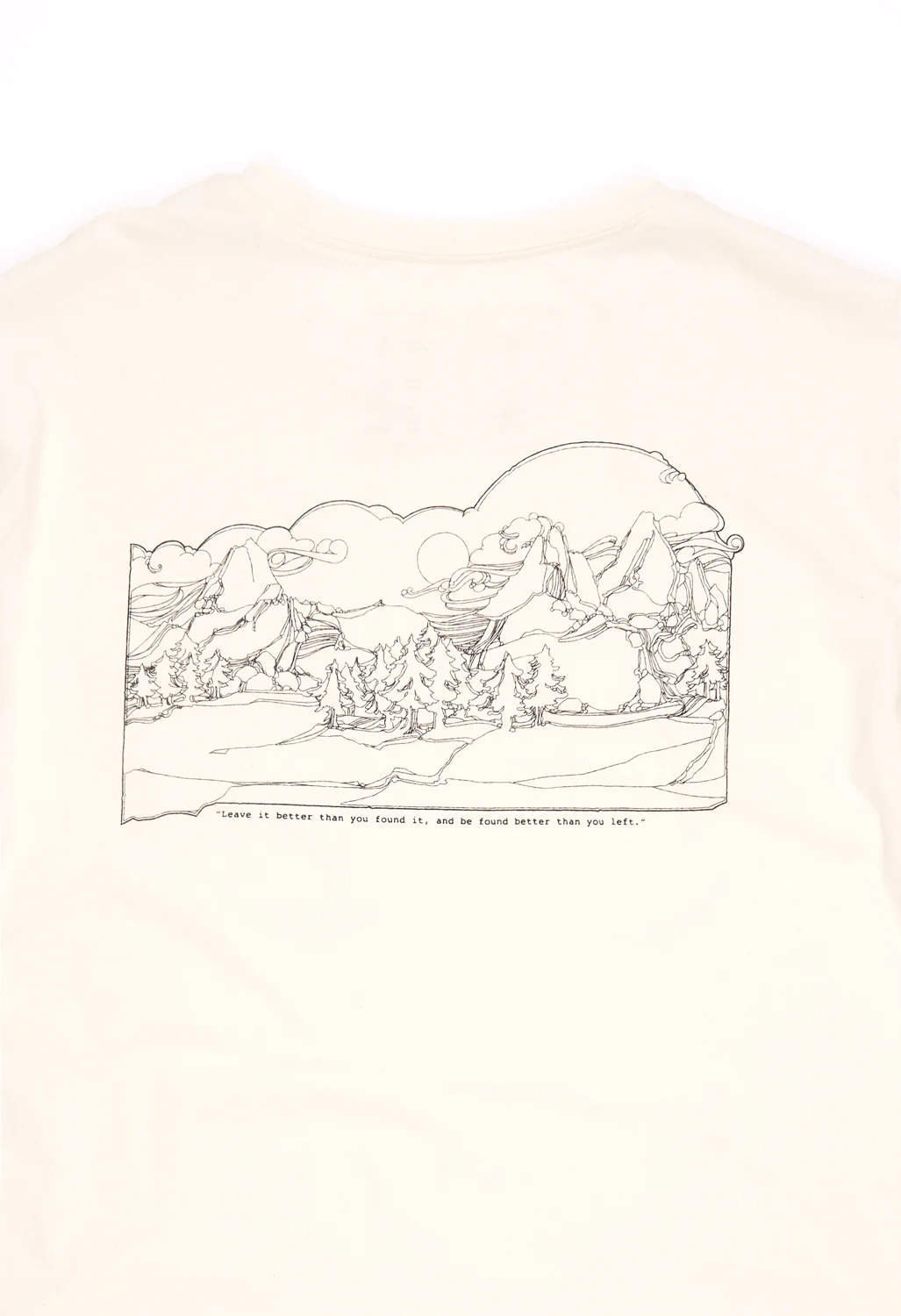 Patagonia Men's Lost & Found Organic Pocket T-Shirt - Undyed Natural - Image 4