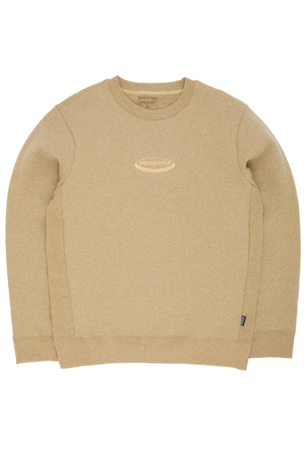 Patagonia Men's '95 Oval Logo Uprisal Crew Sweatshirt - Bobcat Brown