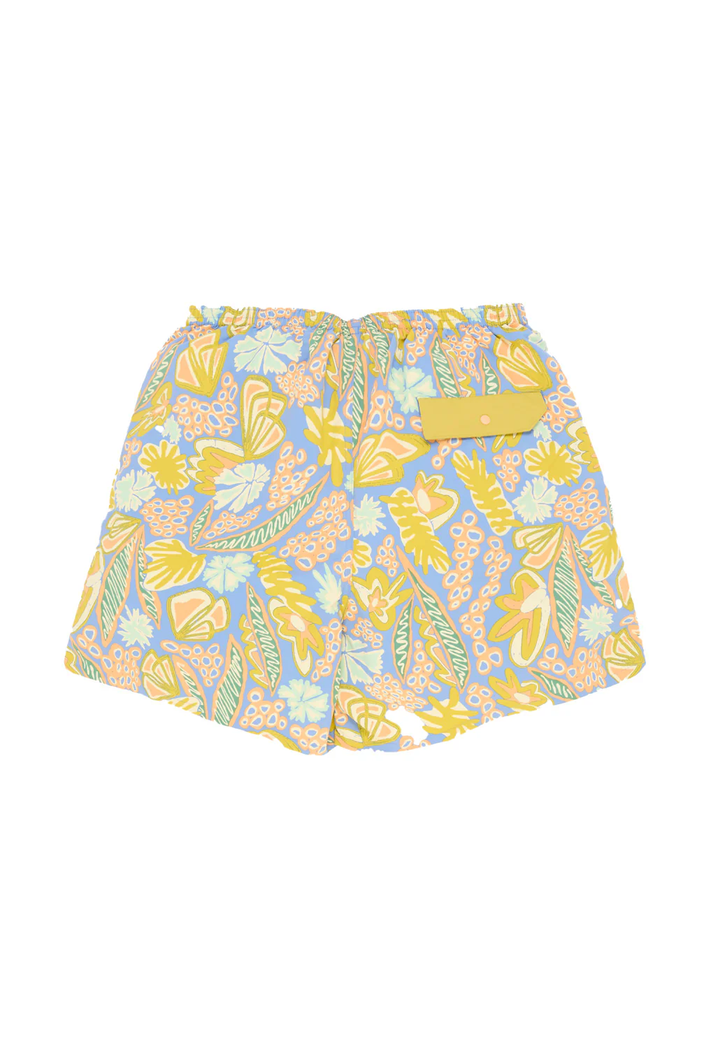 Patagonia Men's Baggies 5" Shorts - Flourish / Abundant Blue - Image 2