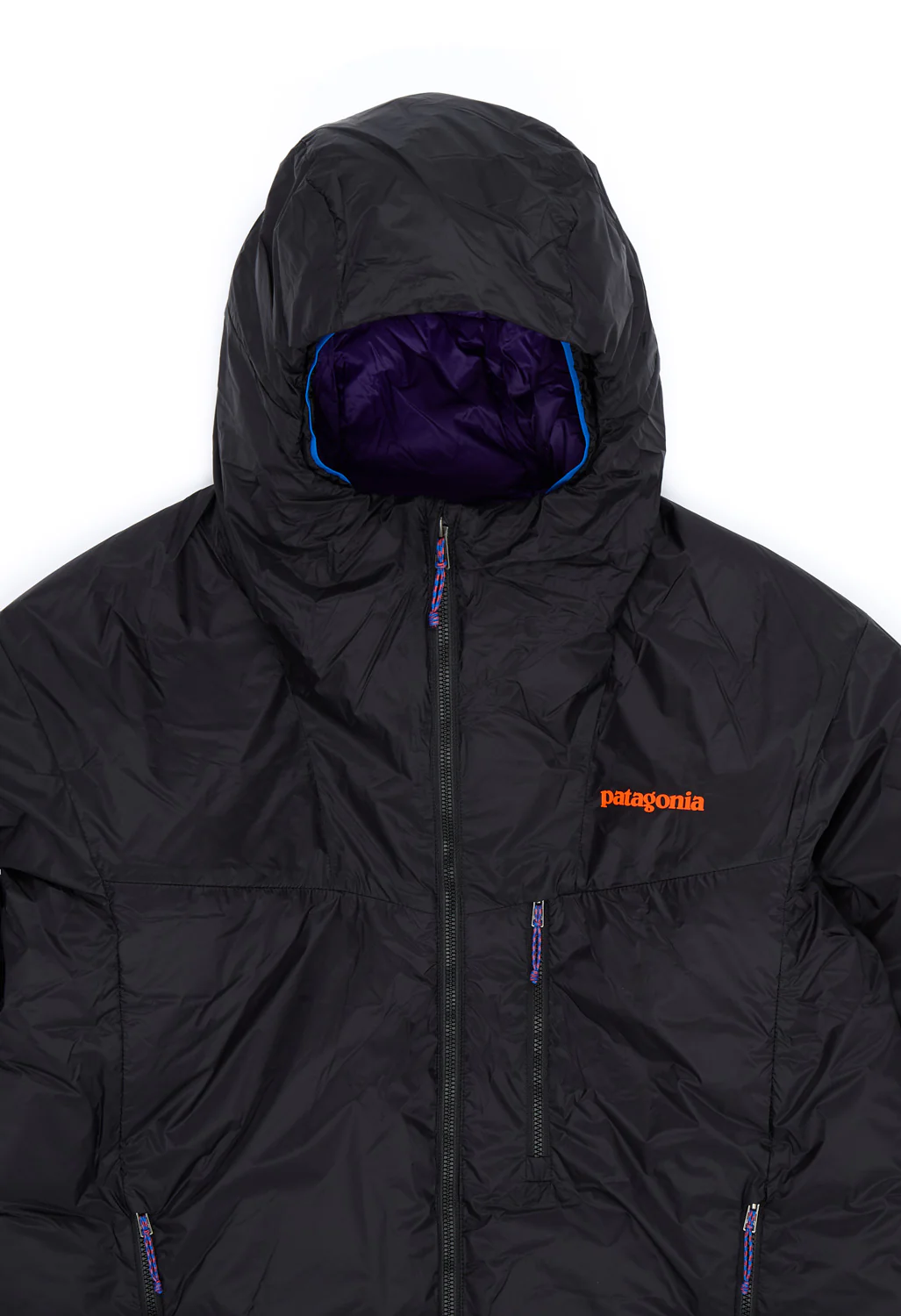Patagonia Men's DAS Parka - Black / P6 Blue - Image 3