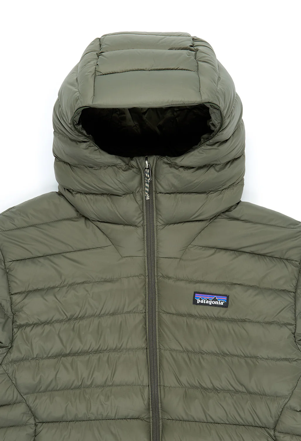 Patagonia Men's Down Sweater Hoodie - Pine Needle Green - Image 3