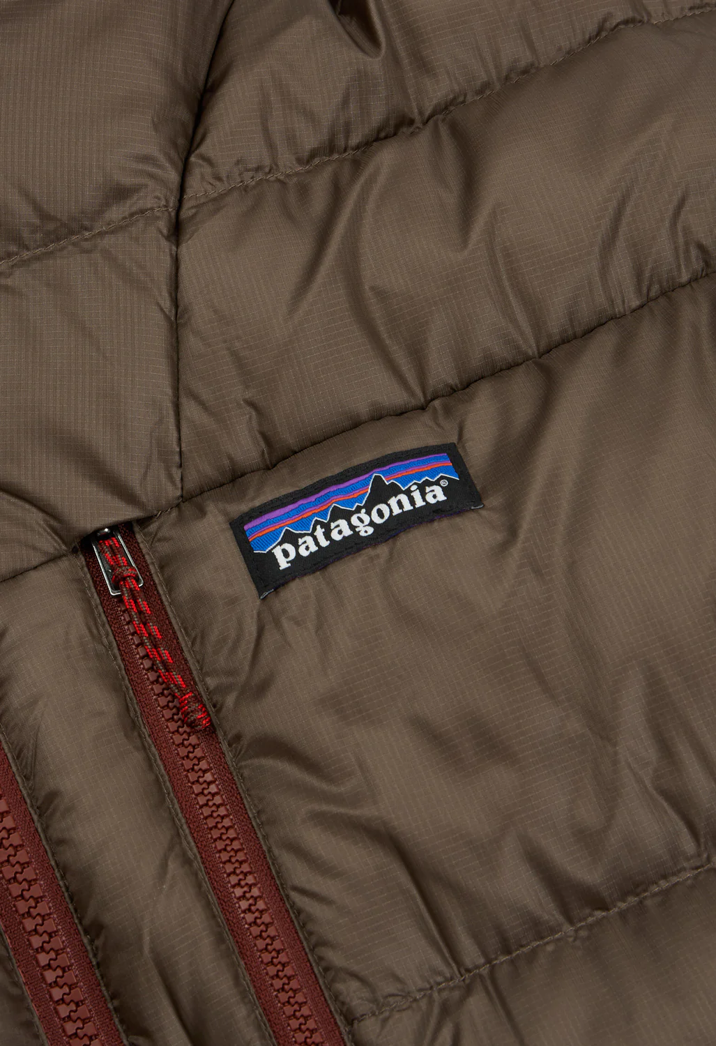 Patagonia Men's Fitz Roy Down Hoody - Marlow Brown - Image 4