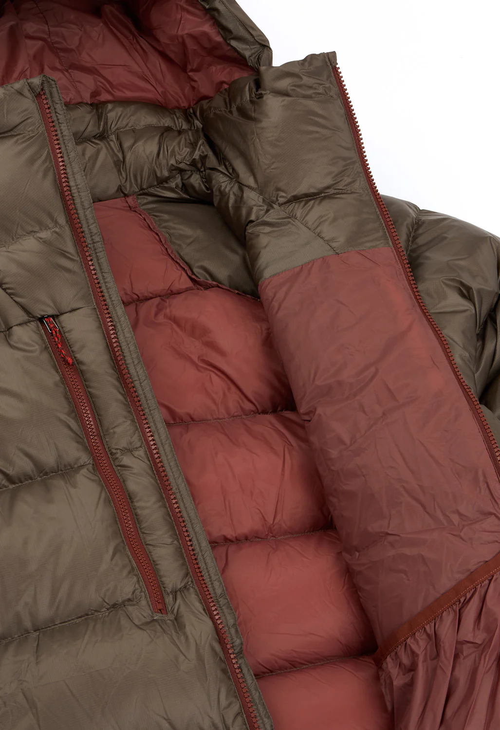 Patagonia Men's Fitz Roy Down Hoody - Marlow Brown - Image 5