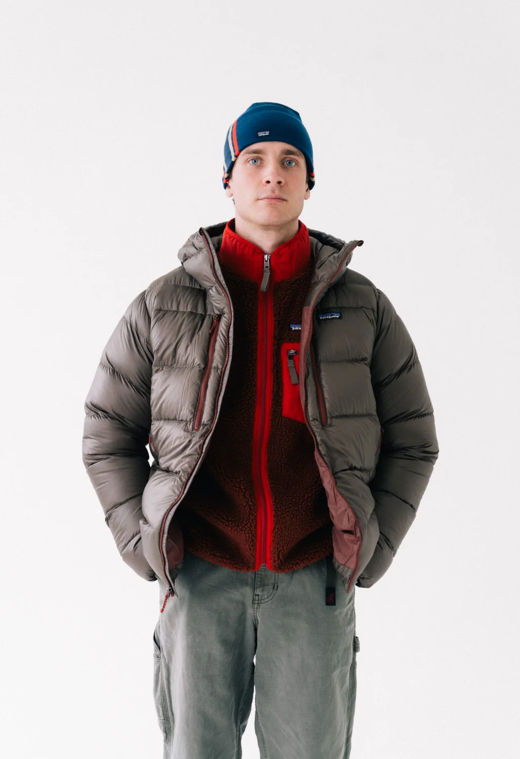 Patagonia Men's Fitz Roy Down Hoody - Marlow Brown - Image 9