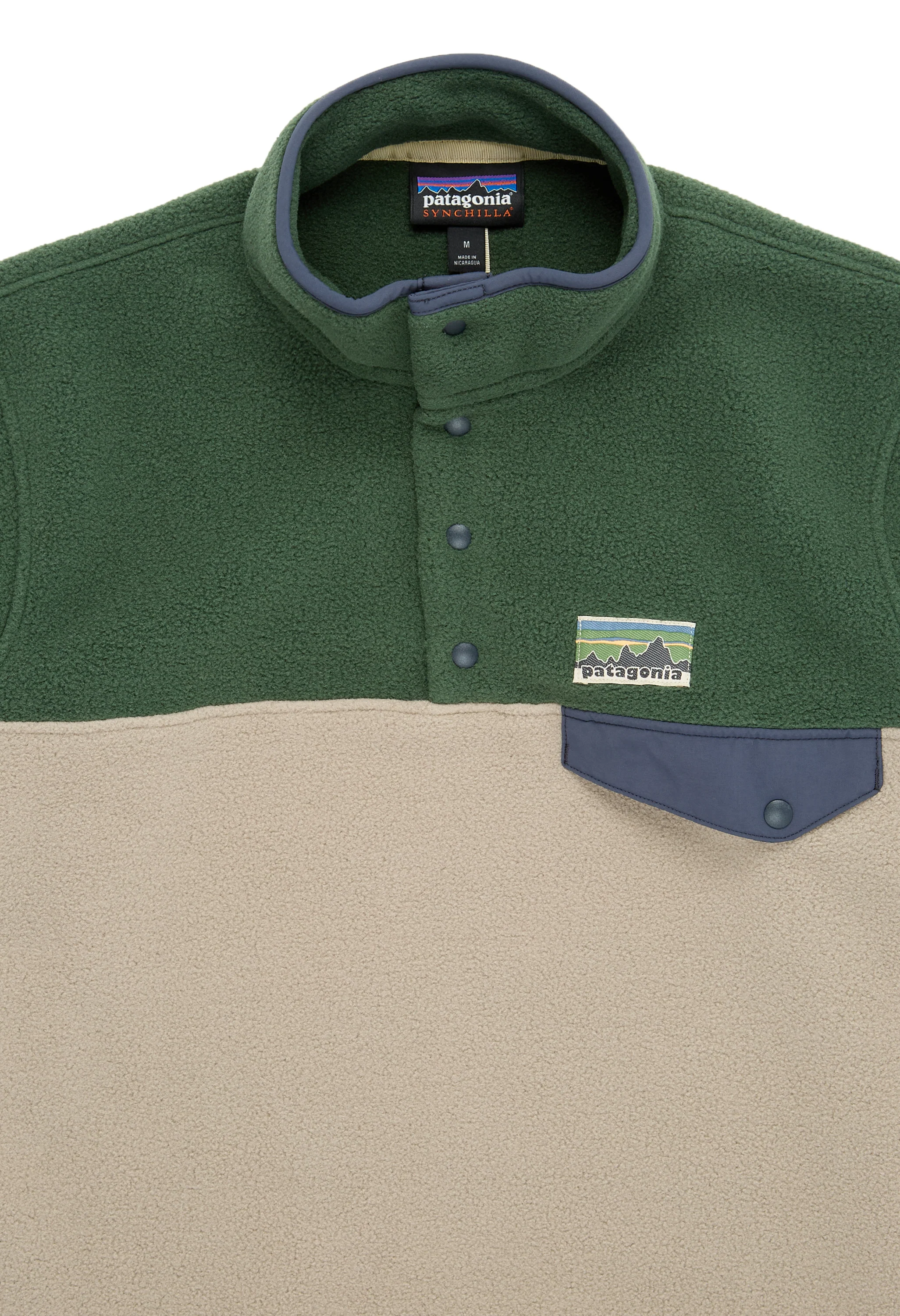 Patagonia Men's Lightweight Synchilla Snap-T Pullover - Seabird Grey - Image 3