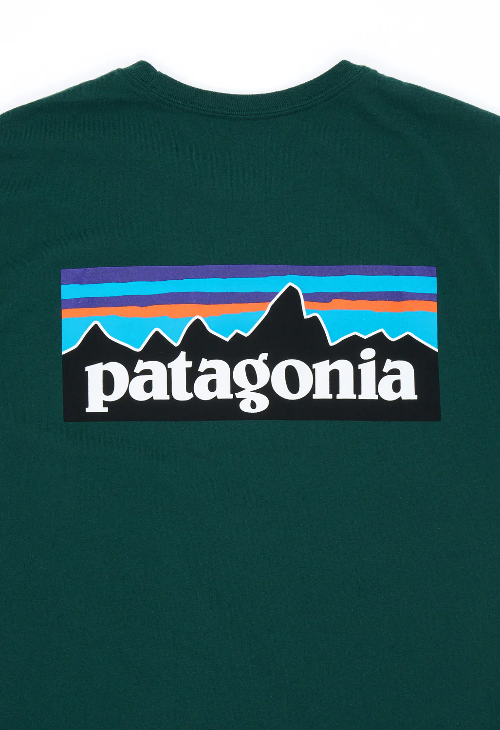 Patagonia Men's P-6 Logo Responsibili-Tee - Cascade Green - Image 4