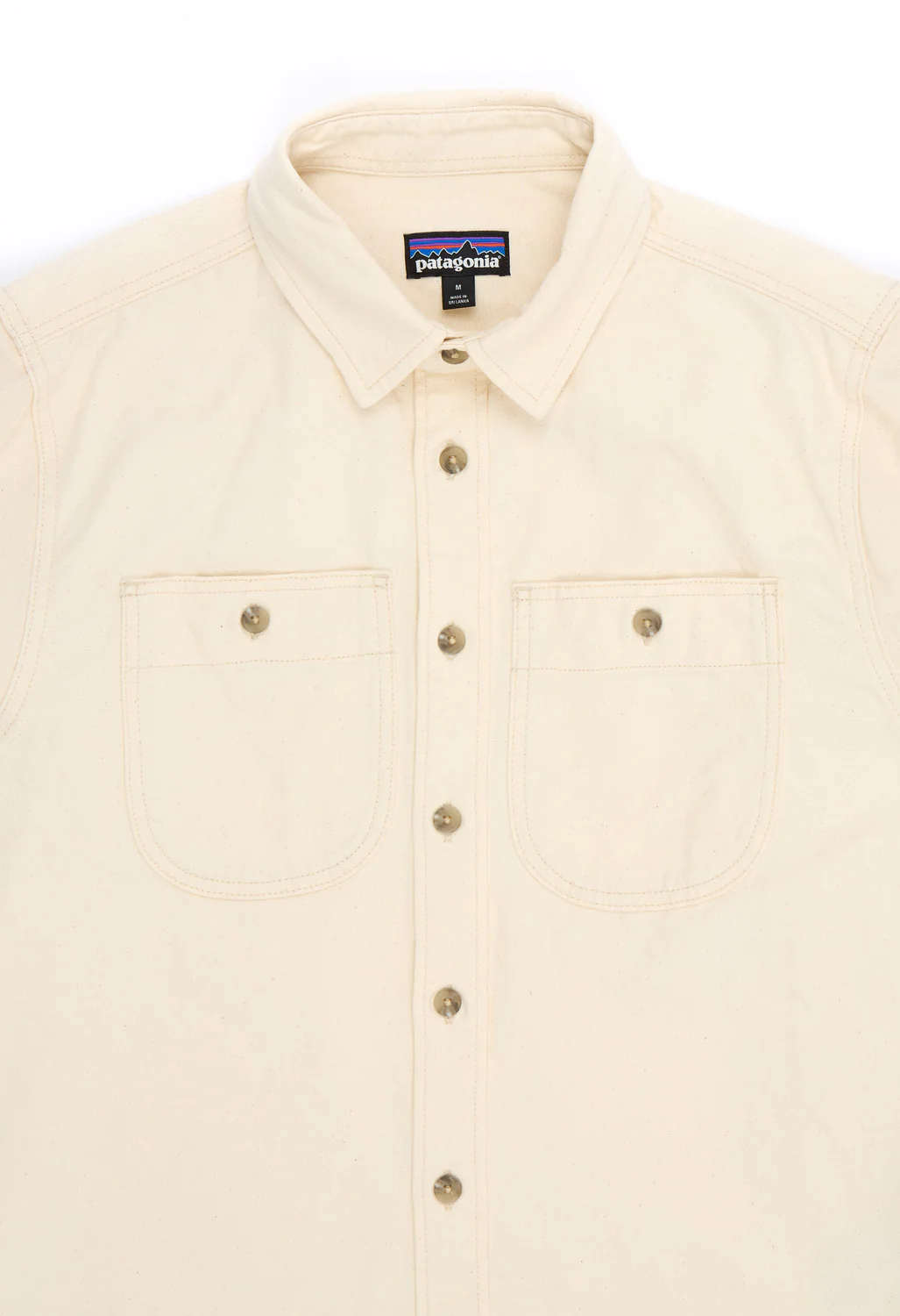Patagonia Men's Point Reyes Canvas Shirt - Undyed Natural - Image 3