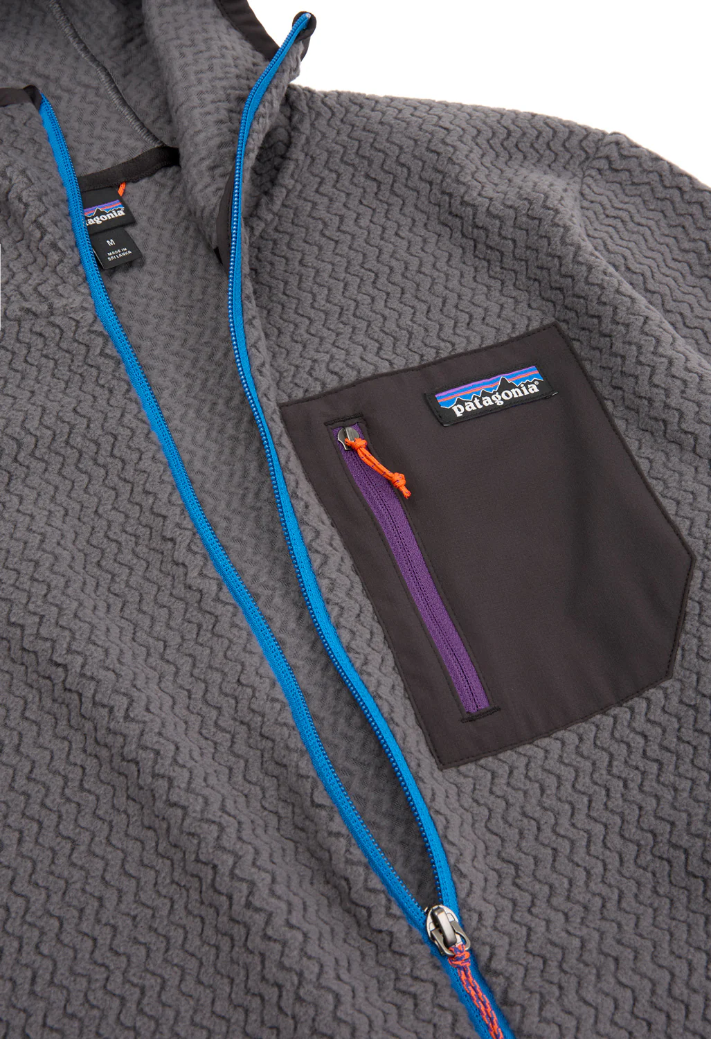 Patagonia Men's R1 Air Full-Zip Hoody - Forge Grey - Image 5
