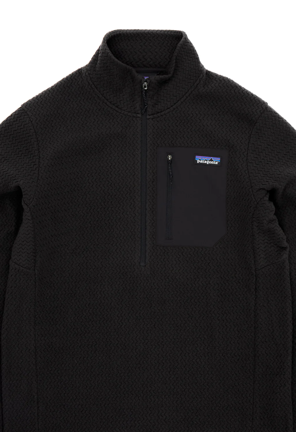 Patagonia Men's R1 Air Zip Neck - Black - Image 3