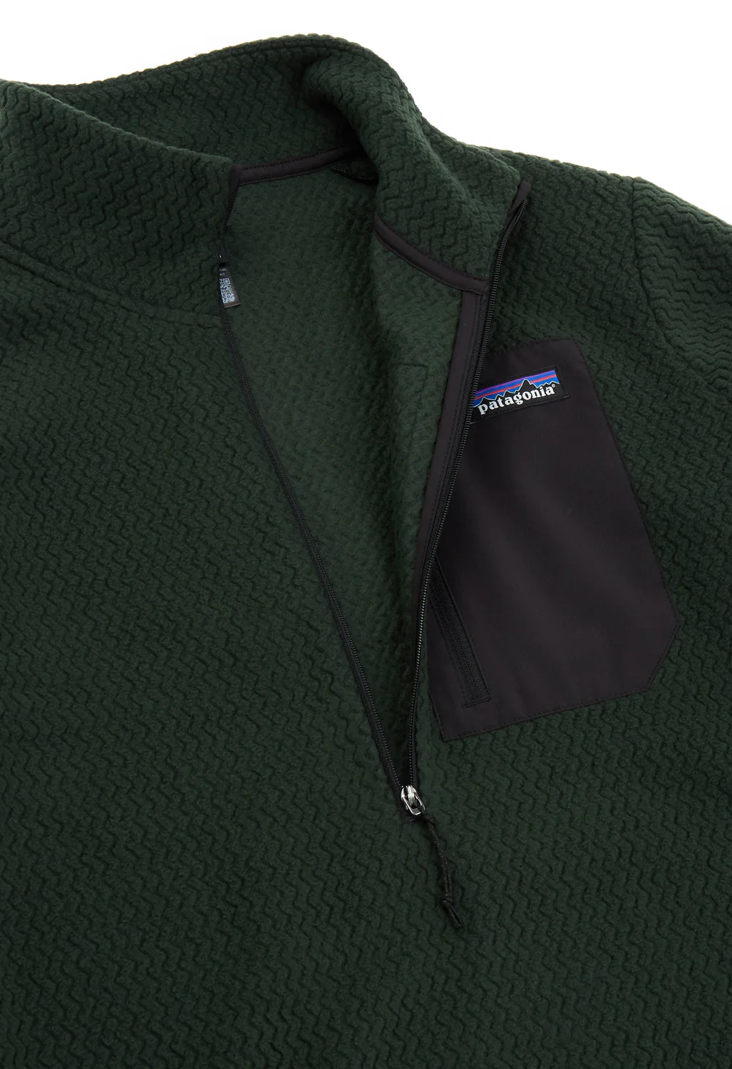 Patagonia Men's R1 Air Zip Neck - Old Growth Green - Image 5