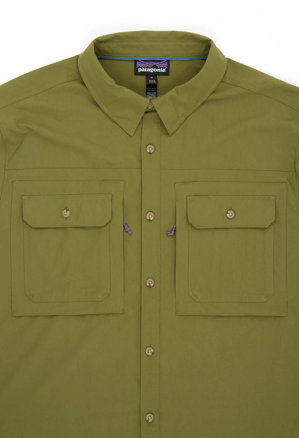 Patagonia Men's Self Guided Sun Long Sleeve Shirt - Caper Green - Image 3