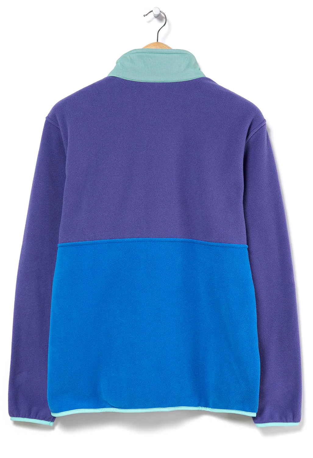 Patagonia Microdini Men's 1/2 Zip Pullover - Bayou Blue - Image 2