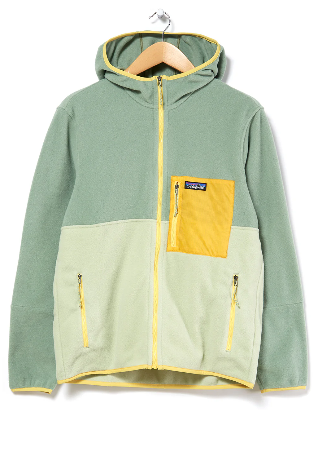 Patagonia Microdini Men's Hoodie - Salvia Green