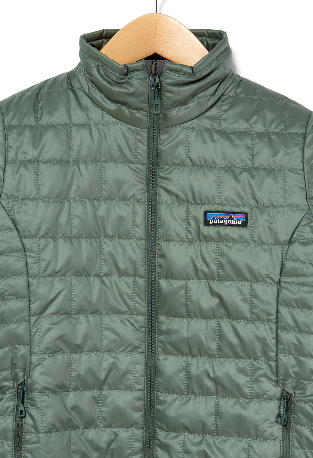 Patagonia Nano Puff Women's Insulated Jacket - Hemlock Green - Image 3