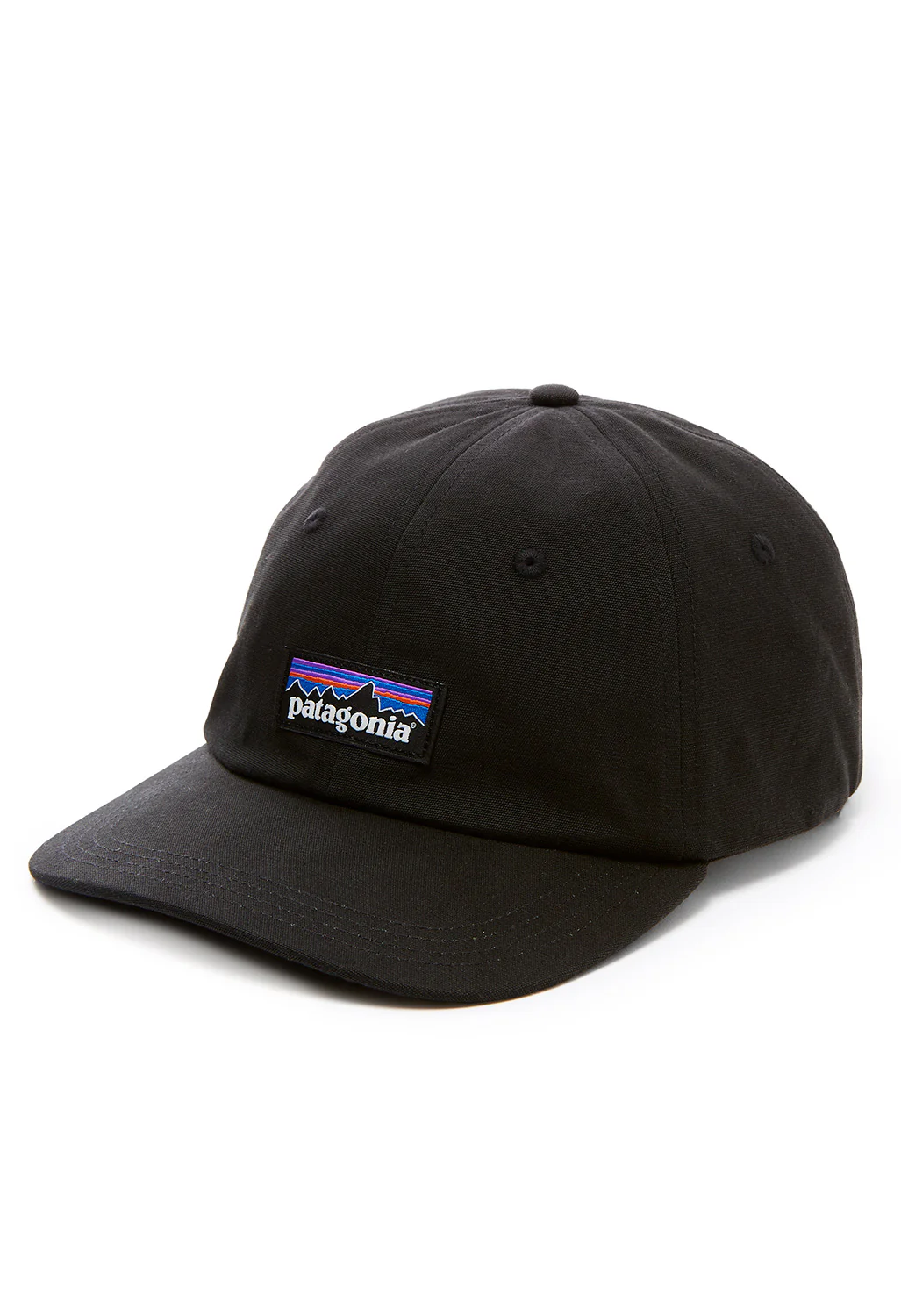 Patagonia P-6 Label Trad Cap - BLK Black