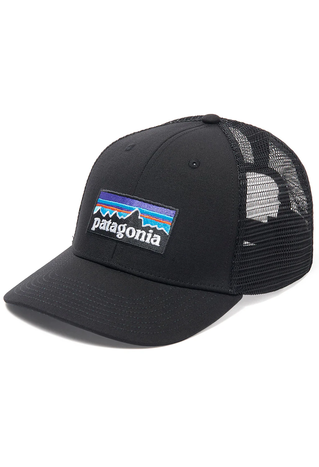 Patagonia P-6 LoPro Trucker Hat - Black