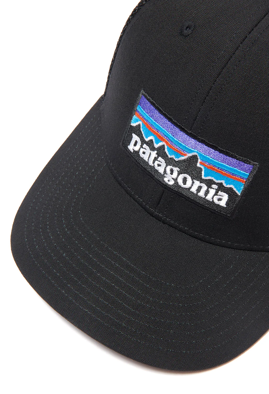 Patagonia P-6 LoPro Trucker Hat - Black - Image 2