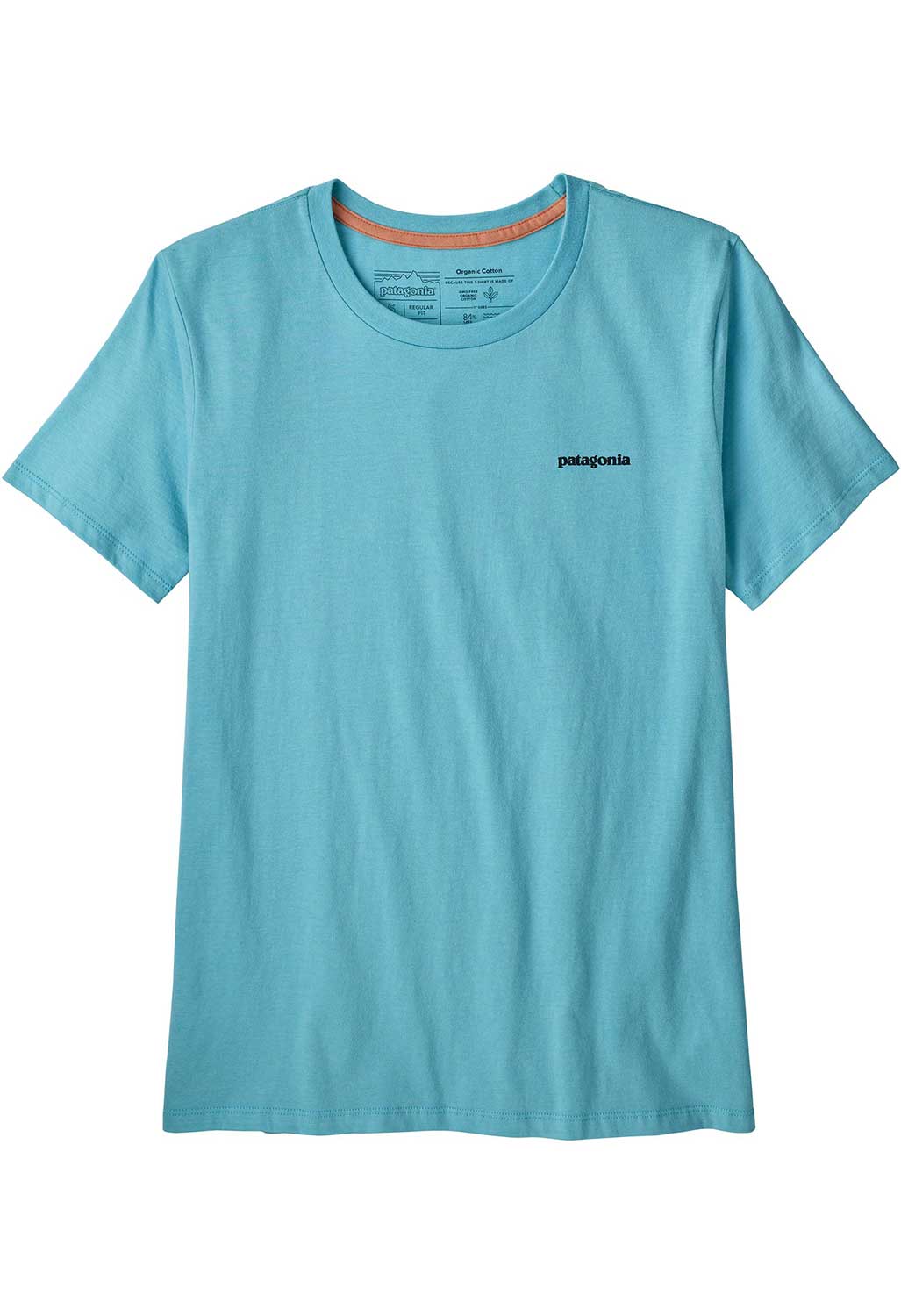 Patagonia P-6 Organic Women's Crew T-Shirt - Iggy Blue
